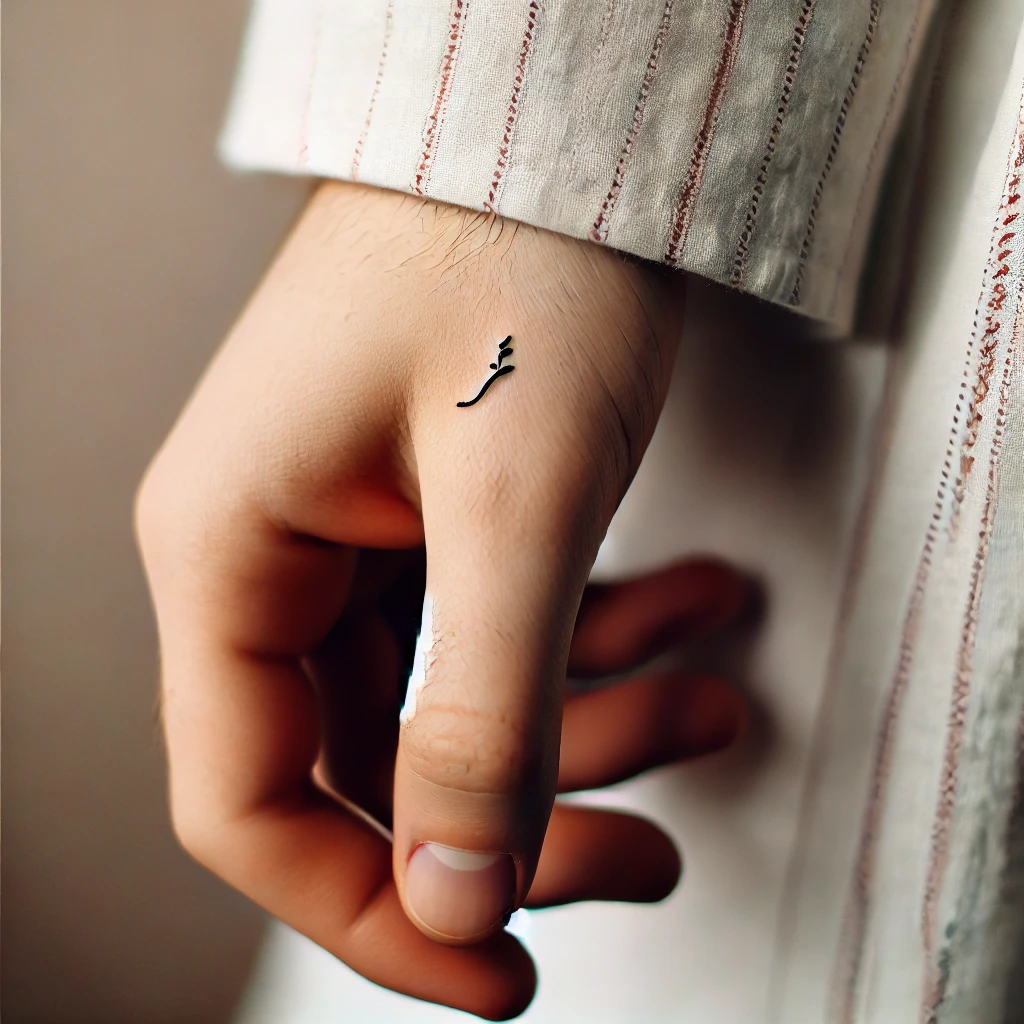 tatuaż handpoke