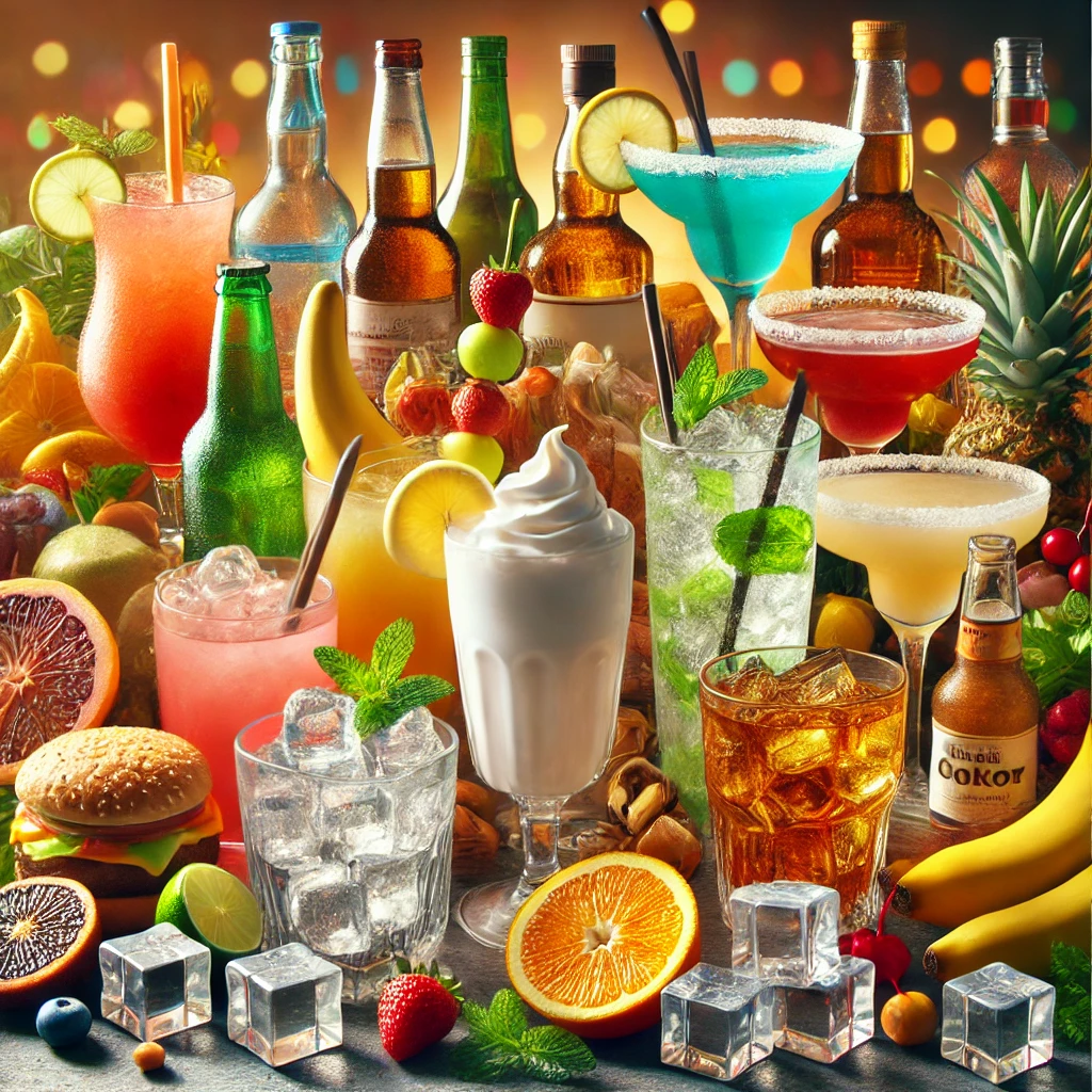Ile kalorii ma przeciętny drink?
